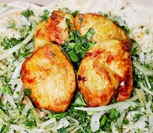 Шашлык из куриного филе