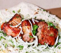 Шашлык из cвинoй шеи