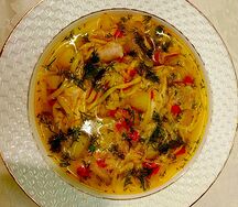 Куриный суп-лапша 