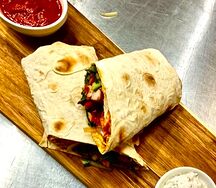 Шаурма на мангале из свинины 