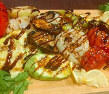 Овощи на мангале