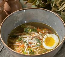 Куриная лапша