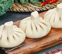 Хинкали с грибами