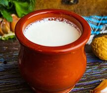 Мацони с чесноком