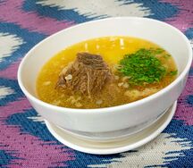 Шурпа с говядиной