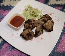 Шашлык из говядины 