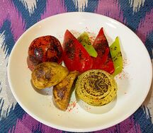 Овощи на мангале