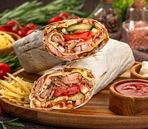 Шаурма куриная с сыром