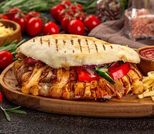 Пита куриная с сыром