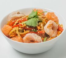 Удон с морепродуктами