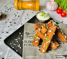 Гренки чесночные