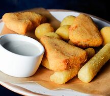 Ассорти из жареных сыров