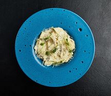 Паста тальятелле с грибами