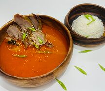 Суп Лакса с уткой