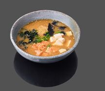 Мисо с креветками