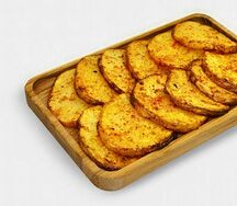 Картофель слайсами