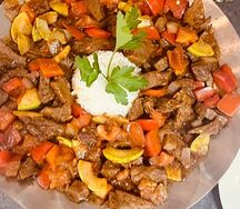 Мясо с овощами