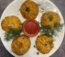 Манты жареные