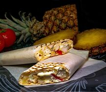 Маленькая Ананасовая шаурма