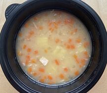 Суп Гороховый с копчёной курицей