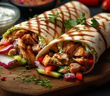 Шаурма с курицей