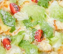 Пышная лепешка с итальянским соусом