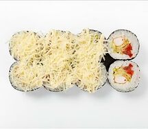 Ролл Цезарь с креветкой