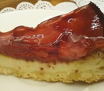 Чизкейк с клубникой