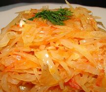 Капуста тушеная