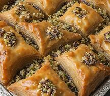 Пахлава с фисташками