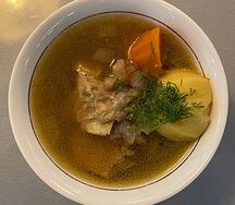 Шурпа с бараниной