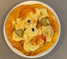 Пицца с курицей