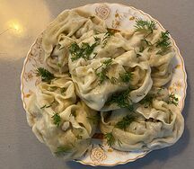 Манта с говядиной