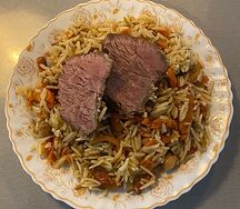 Плов с говядиной