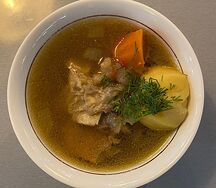 Шурпа с говядиной