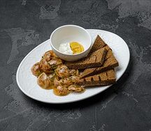 Холодец по-русски из свиного бока с хреном и горчицей