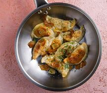 Вареники с картофелем и грибами