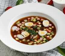 Окрошка на квасе
