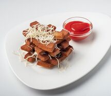 Гренки чесночные с сыром