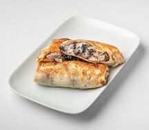 Блинчики с курицей и грибами