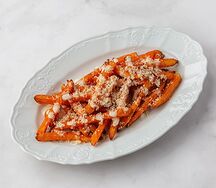 Батат фри с трюфельным крамблом