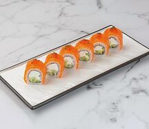 Ролл Филадельфия с красной икрой