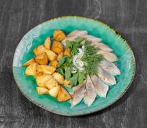 Сельдь с картошкой