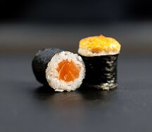 Мини запеченны с мидиями