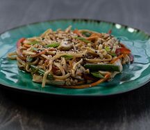 Wok Лапша с овощами