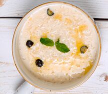 Каша рисовая с медом