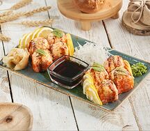 Ролл Калифорния запечённый