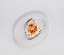Брускетта с копченой курицей