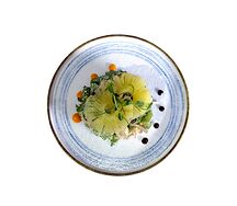 Салат с курицей и ананасом