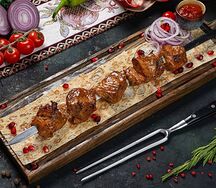 Шашлык кусковой из баранины 